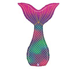 Mermaid Tail Foil Balloon 46"