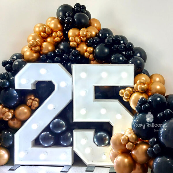 Abstract Balloon Wall