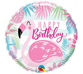 18" HBD Pink Flamingo