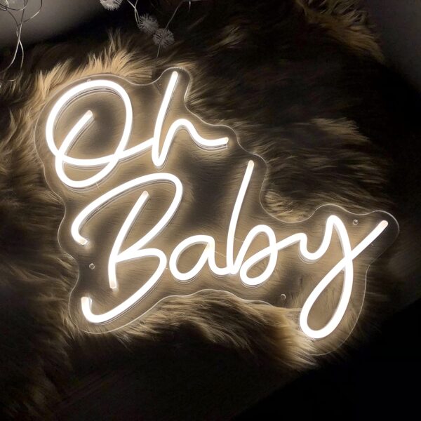 Oh Baby Neon Sign
