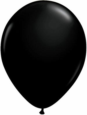 5" Onyx Black Latex