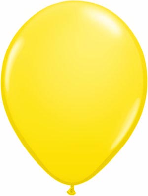 5" Yellow Latex