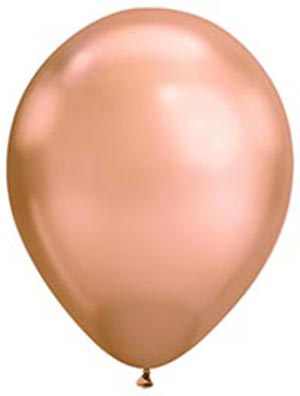 7" Chrome Rose Gold Latex
