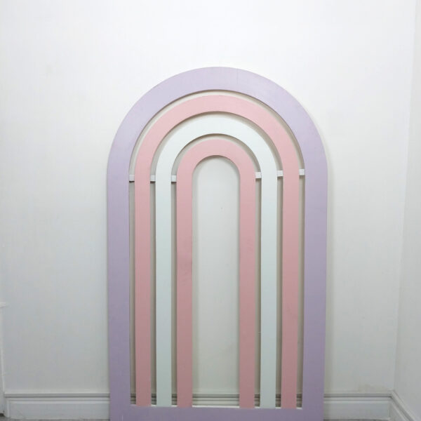 Rainbow Wooden Backdrop