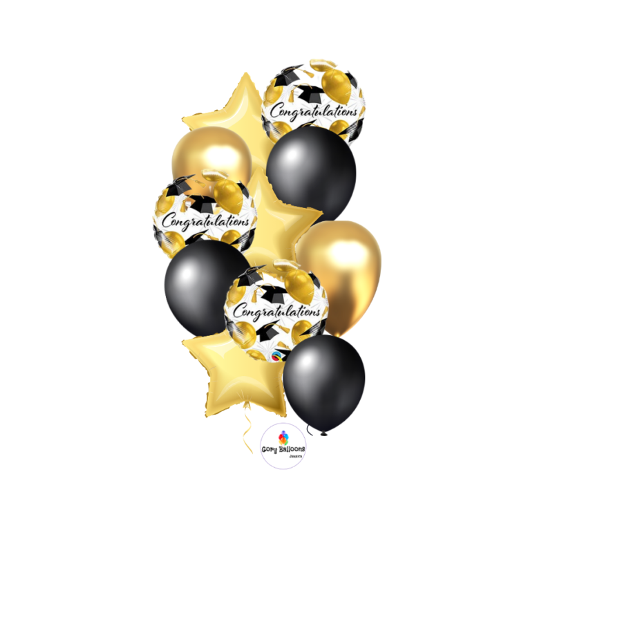 .Grad Helium Bunch Balloons Jamaica